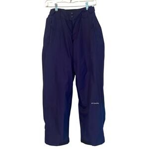 Columbia Omnitech‎ Navy Blue Insulated Snow Pants Size 14/16